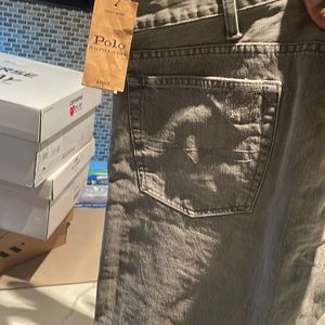Polo jeans size 38/32 BUT are SLIM FITTING , these are some DOPE jeans!